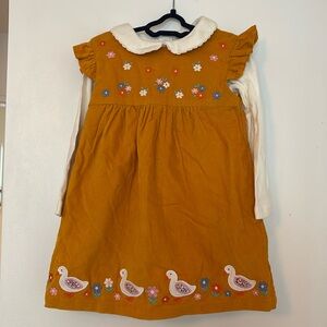NWT JoJo Maman Bebe Dress Set